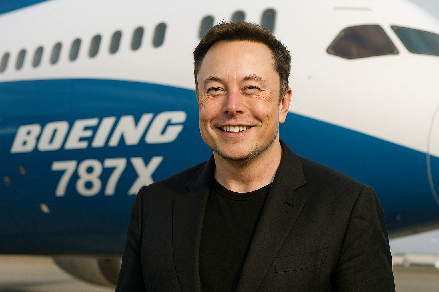 2027: Musk Unveils Fully AI-Driven Jetliner; Trump Touts 'Revolution in the Skies'