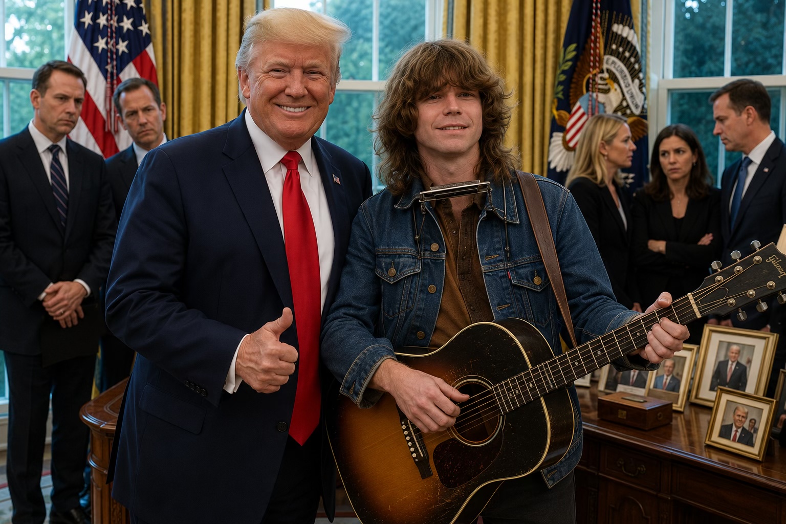 Trump Praises Jesse Welles, Invites Singer to White House After Hearing “Join ICE” and “The Poor”