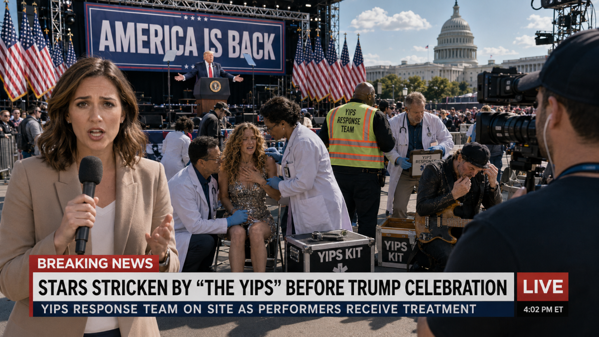 Nation’s Artists Stricken By Sudden Outbreak Of The Yips After Being Asked To Perform At Trump Celebration